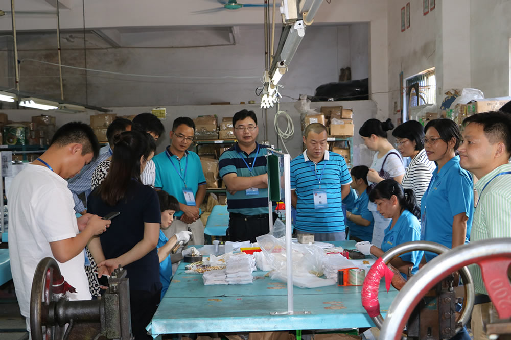 深圳盛和塾現場參觀交流